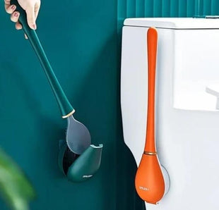 New Silicone Water Drop Toilet Brush