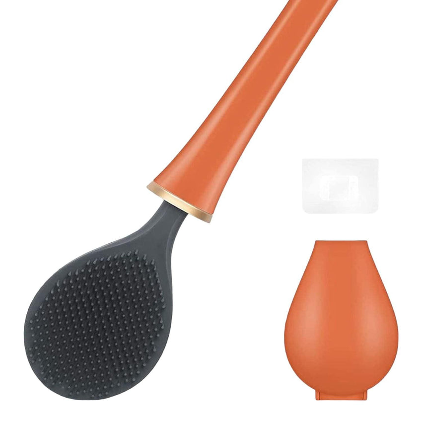 New Silicone Water Drop Toilet Brush