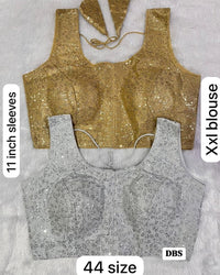 Heavy summer tissue cotton | Pure simmer satin | Designer embroidery butti work zaal work fancy look Blouse