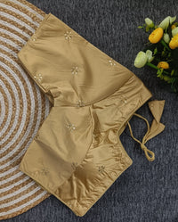Designer embroidery butti work simple sobar fancy look Blouse