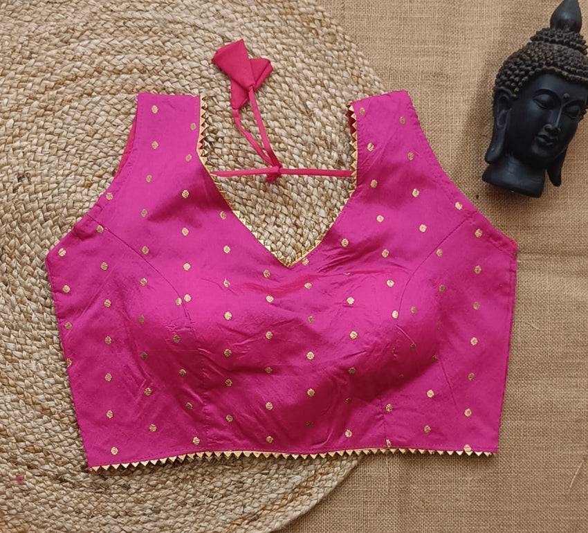 Tapeta Silk Butti | V Neck FANCY DESIGN with fancy lace