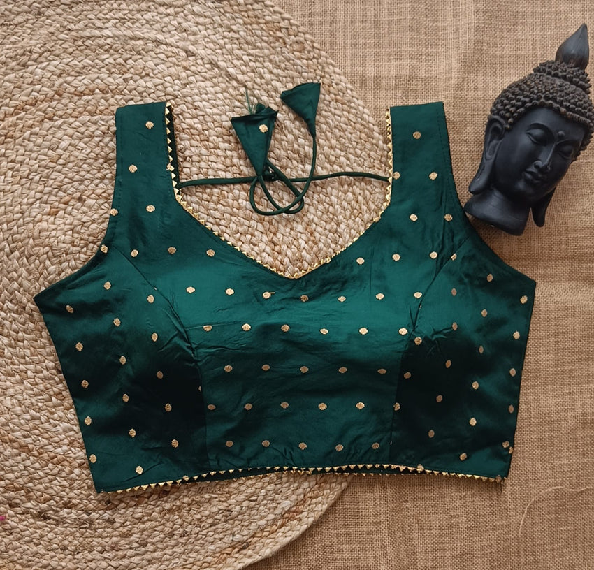 Tapeta Silk Butti | V Neck FANCY DESIGN with fancy lace