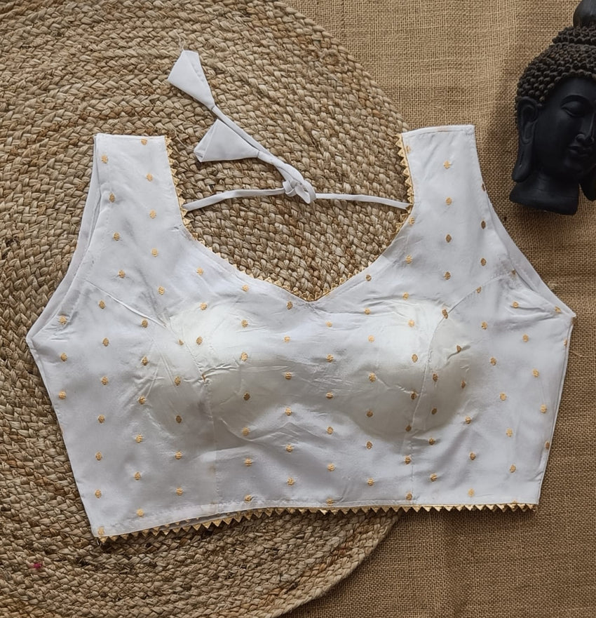 Tapeta Silk Butti | V Neck FANCY DESIGN with fancy lace