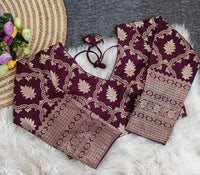 Dola Banarasi long sleeve Blouse