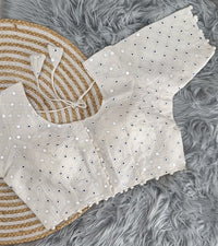 Pure Camric Khadi Cotton | Pure Cotton Multi Sequence Thread n Embroidery