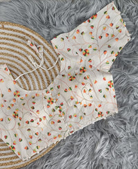 Pure Camric Khadi Cotton | Pure Cotton Multi Sequence Thread n Embroidery