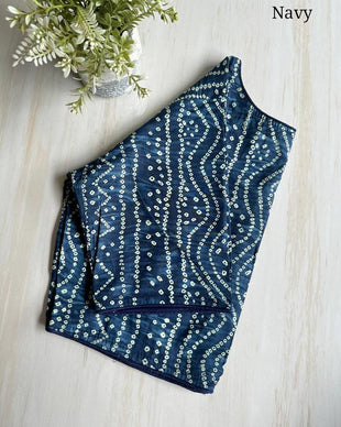 Badhni cotton | BoatNeck Blouse
