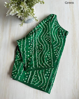 Badhni cotton | BoatNeck Blouse