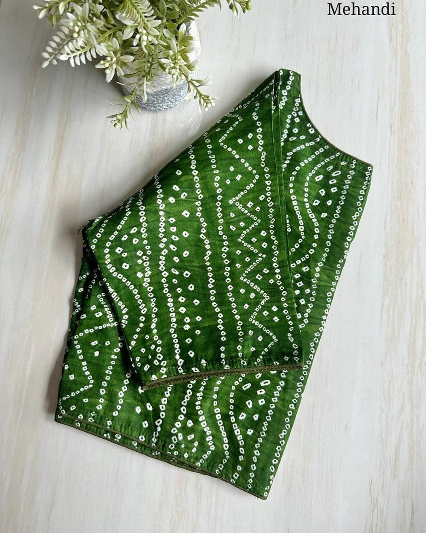 Badhni cotton | BoatNeck Blouse