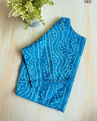 Badhni cotton | BoatNeck Blouse