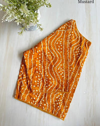 Badhni cotton | BoatNeck Blouse
