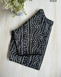 Badhni cotton | BoatNeck Blouse