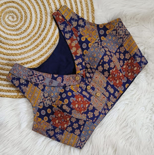 Pure Ajrkh katha work | V NECK | COTTON