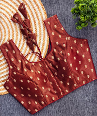 Fabric Banarasi silk - Heavy color
