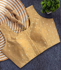 Fabric Banarasi silk - Heavy color