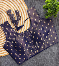 Fabric Banarasi silk - Heavy color