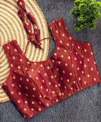 Fabric Banarasi silk - Heavy color