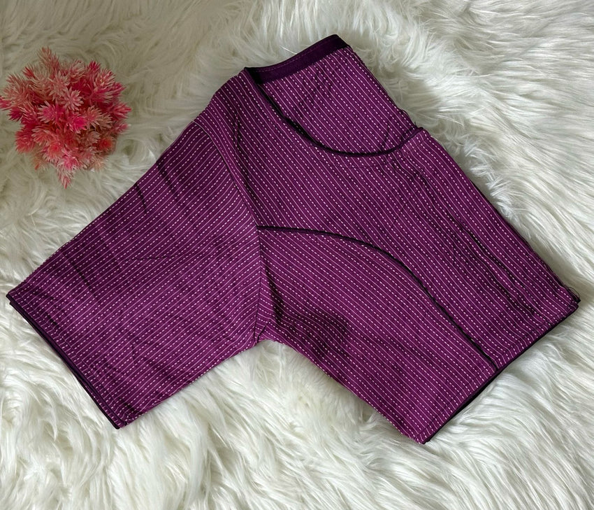 Pure Katha work cotton