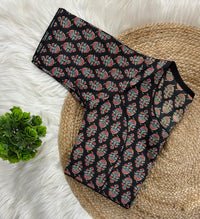Cotton | Non padded Ajrkh cotton Blouse